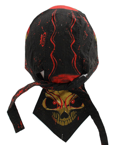 Skull Rider Head Wrap Bandana Du Wrap Skull Cap
