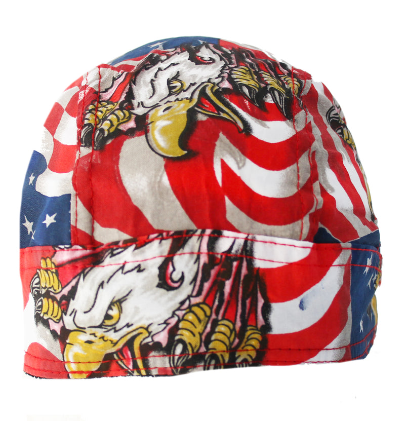 USA American Fierce Eagle Bandana Headwrap Durag Hat Cap