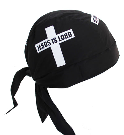 Black Jesus is Lord Christian Skull Cap