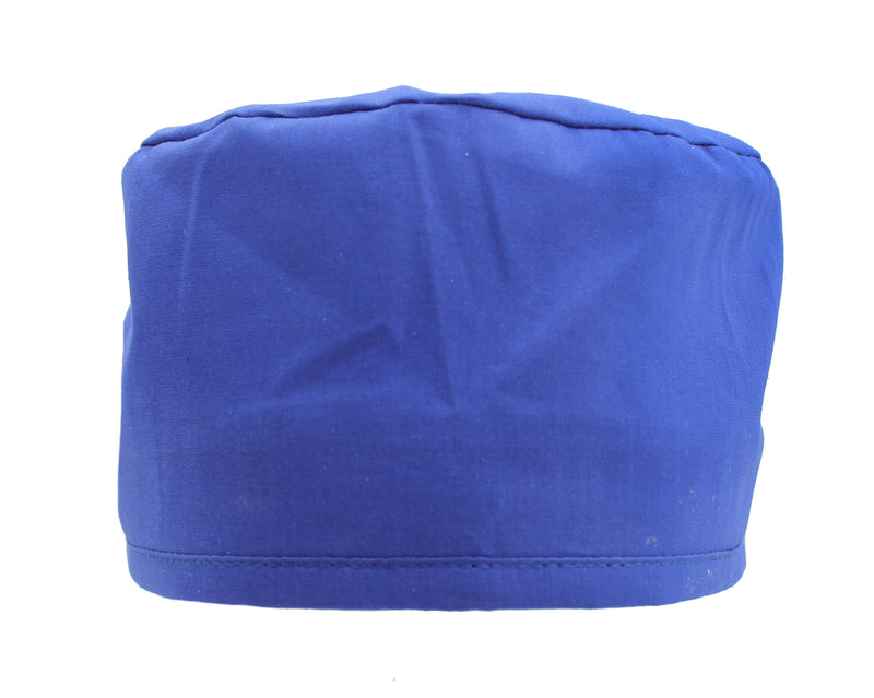 Solid Royal Blue Surgical Scrub Cap Hat