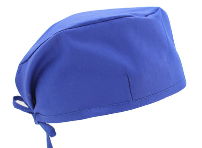 Solid Royal Blue Surgical Scrub Cap Hat