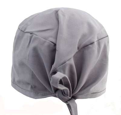 Hospital Solid Dark Grey Scrub Cap Hat