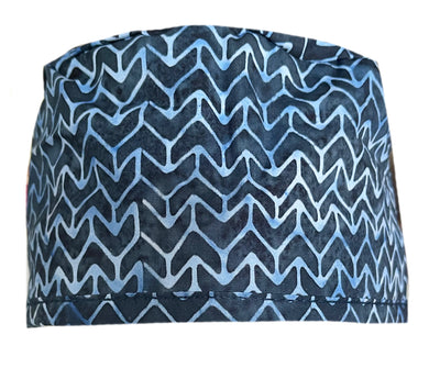 Arrows of Blue Modern Scrub Cap Hat