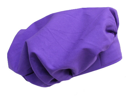 Solid Purple Bouffant Surgical Scrub Cap