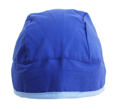 Royal Blue / Light Blue Surgical Scrub Cap Hat