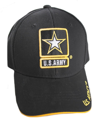 Black US Army Tactical Baseball Cap Hat